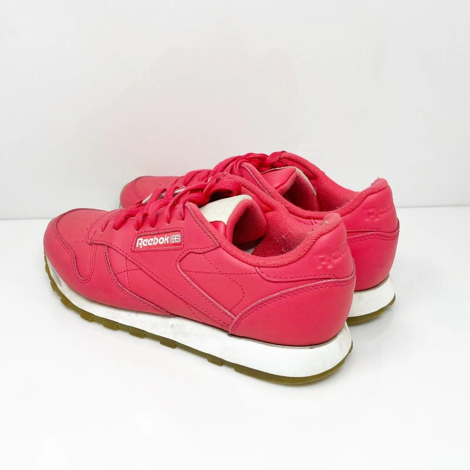 Reebok Womens Classic DV7101 Red Casual Shoes Sneakers Size 7.5