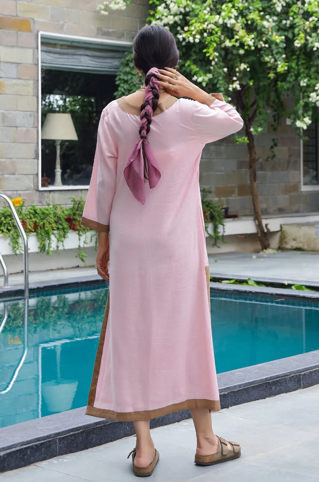 Resort Pink Maxi Dress