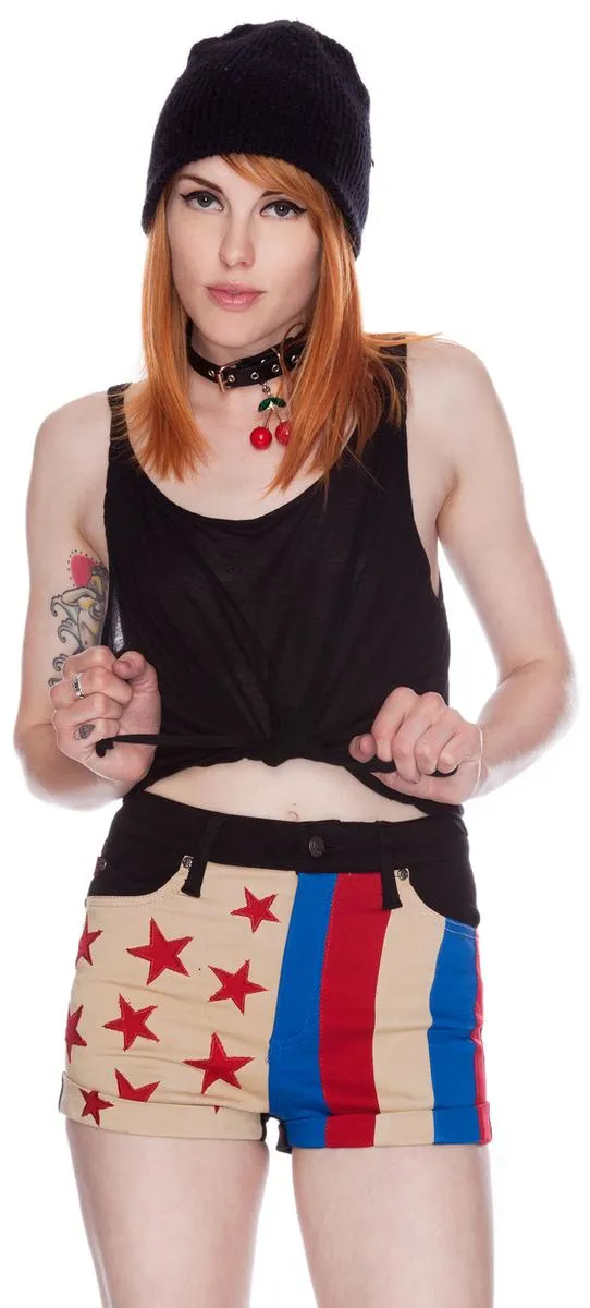 Retro Flag Shorts-