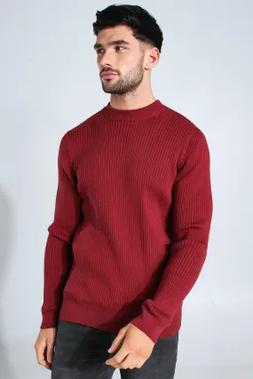 Ribbed Turtle Neck Sweater