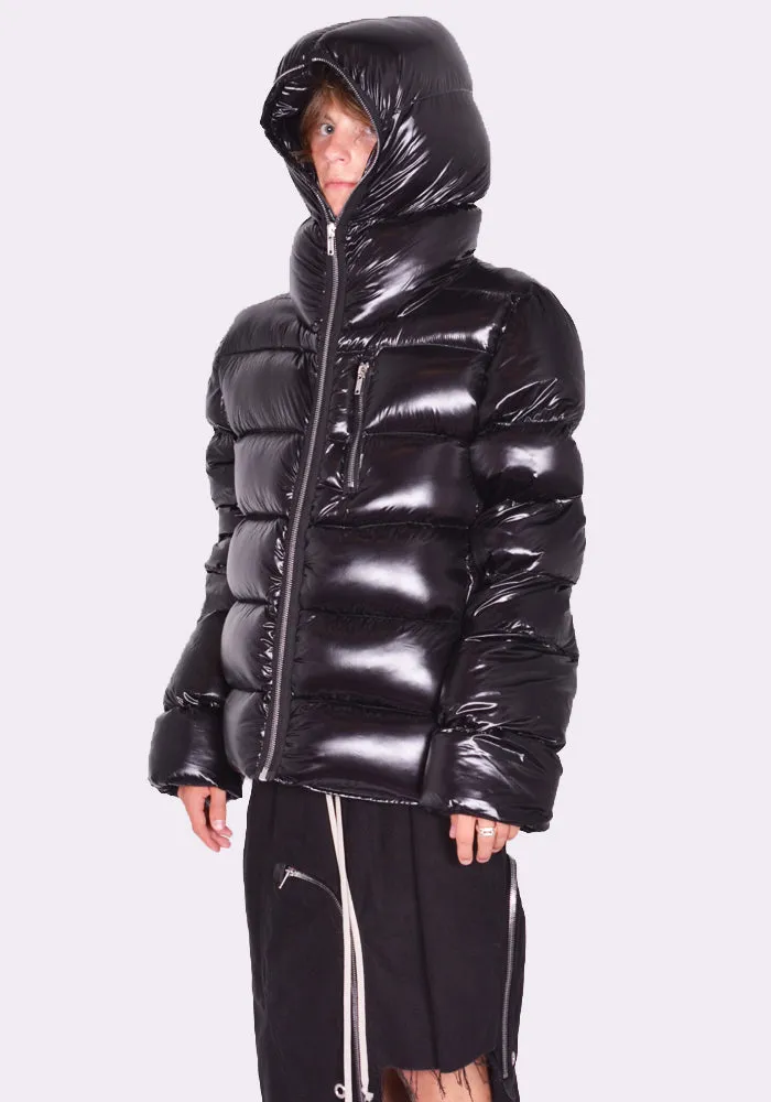 RICK OWENS MEN RU02D6722 NLD4 SEALED DOWN JACKET BLACK (New Season FW24)