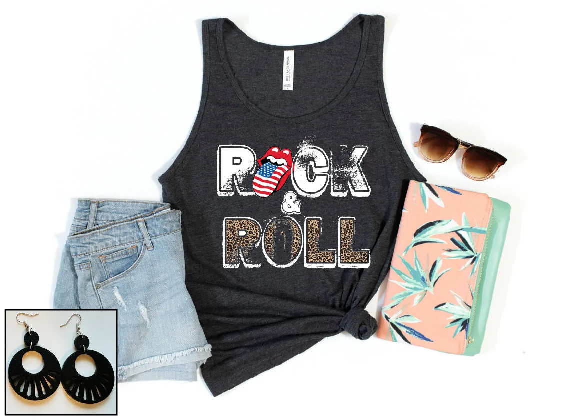 Rock & Roll Lips- Tank