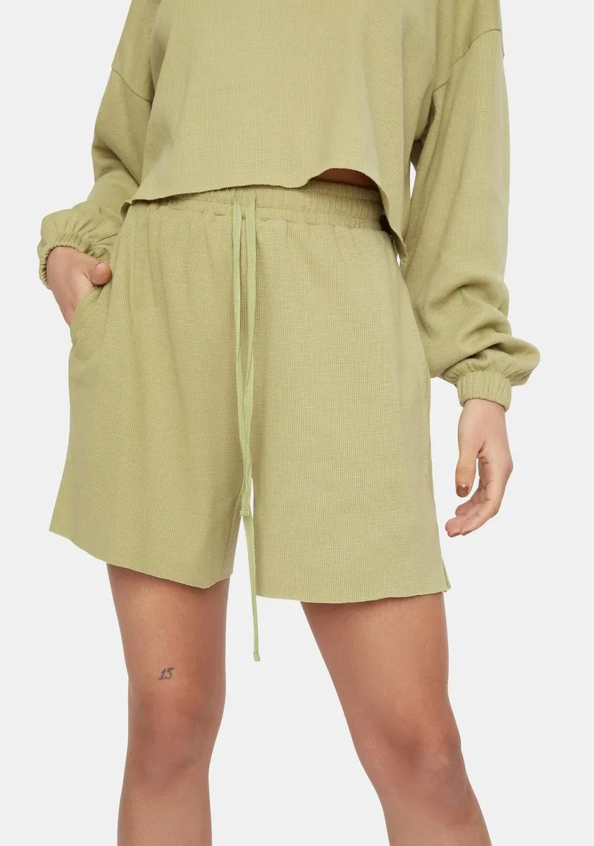 Sage Sweat Shorts-