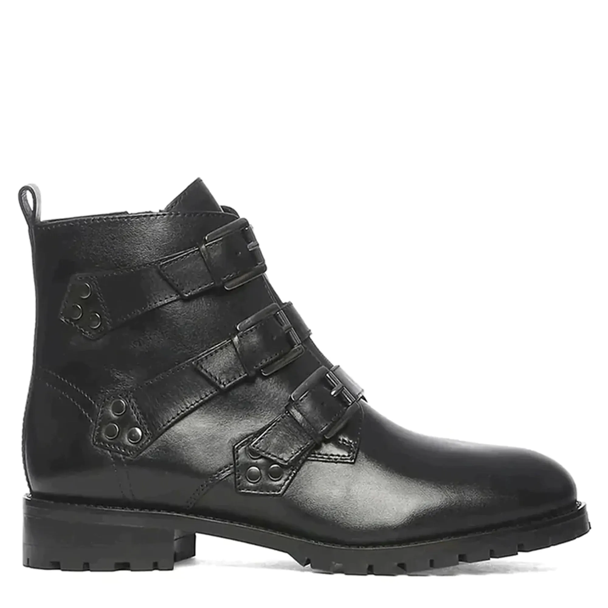 Saint Aurora Multi Buckle Leather Boots