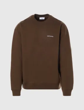 SAINTWOODS SW SWEATSHIRT   BROWN