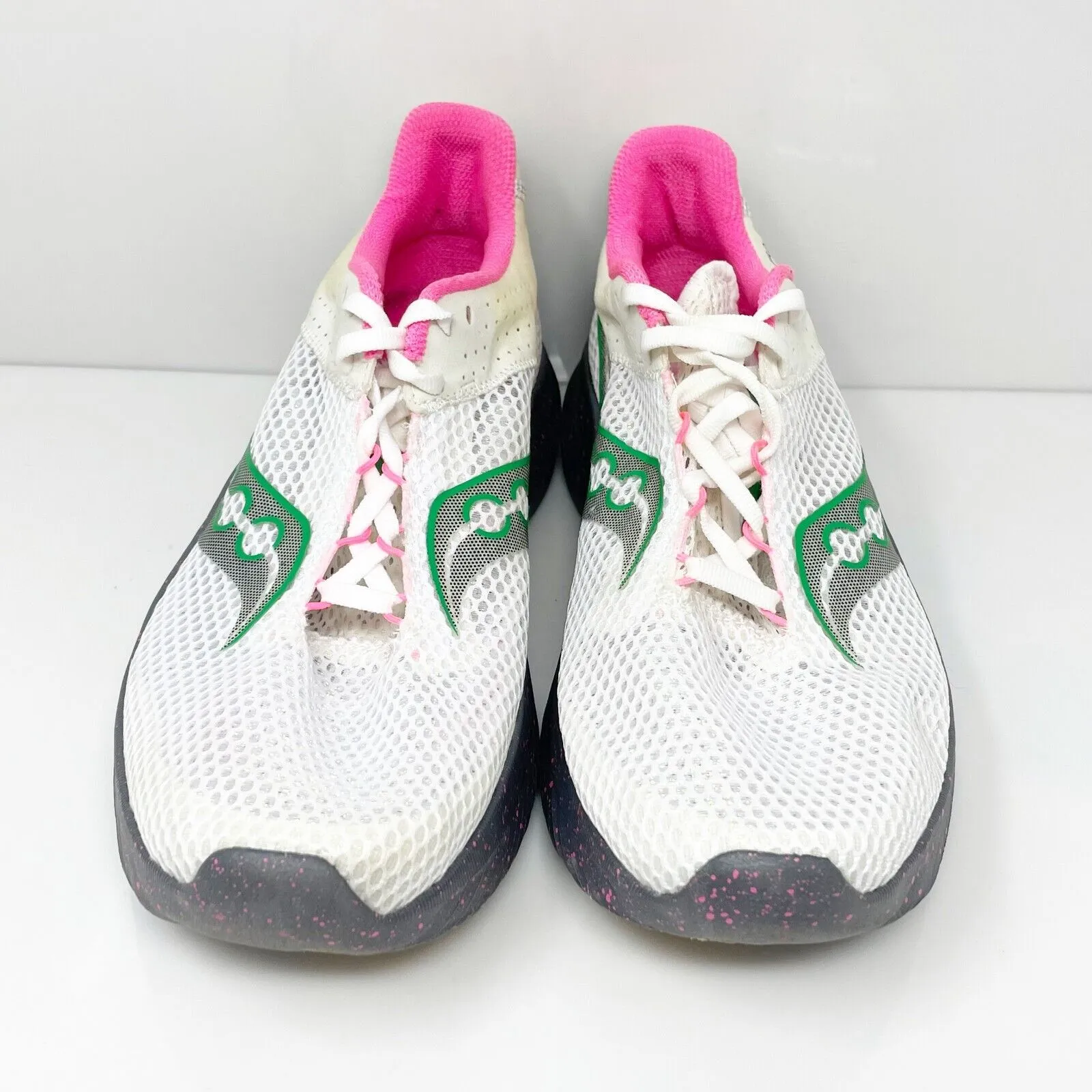 Saucony Womens Kinvara 14 S10823-85 White Running Shoes Sneakers Size 11