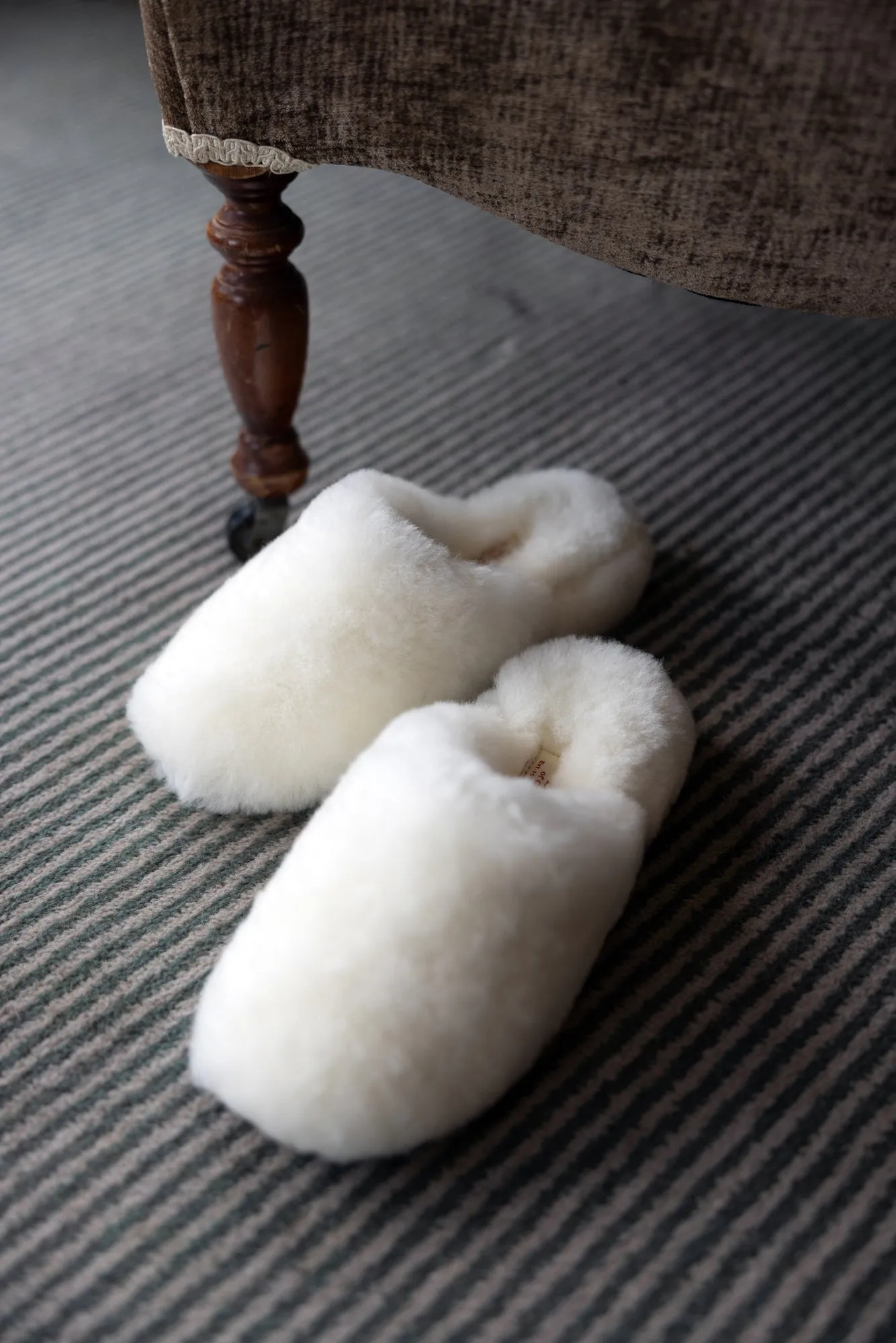 SHETLAND Womens Sheepskin Mule Slippers