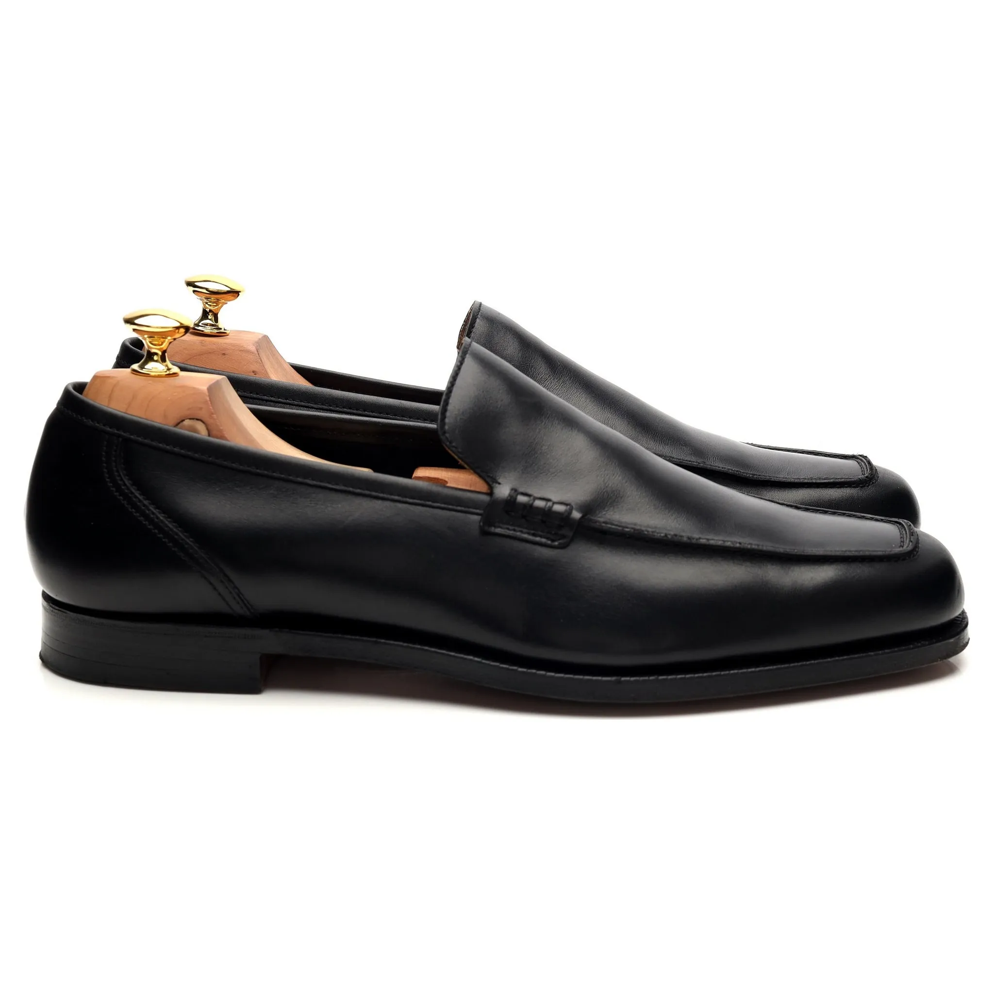 Shipton & Heneage 'Arundel' Black Leather Loafers UK 11.5 E