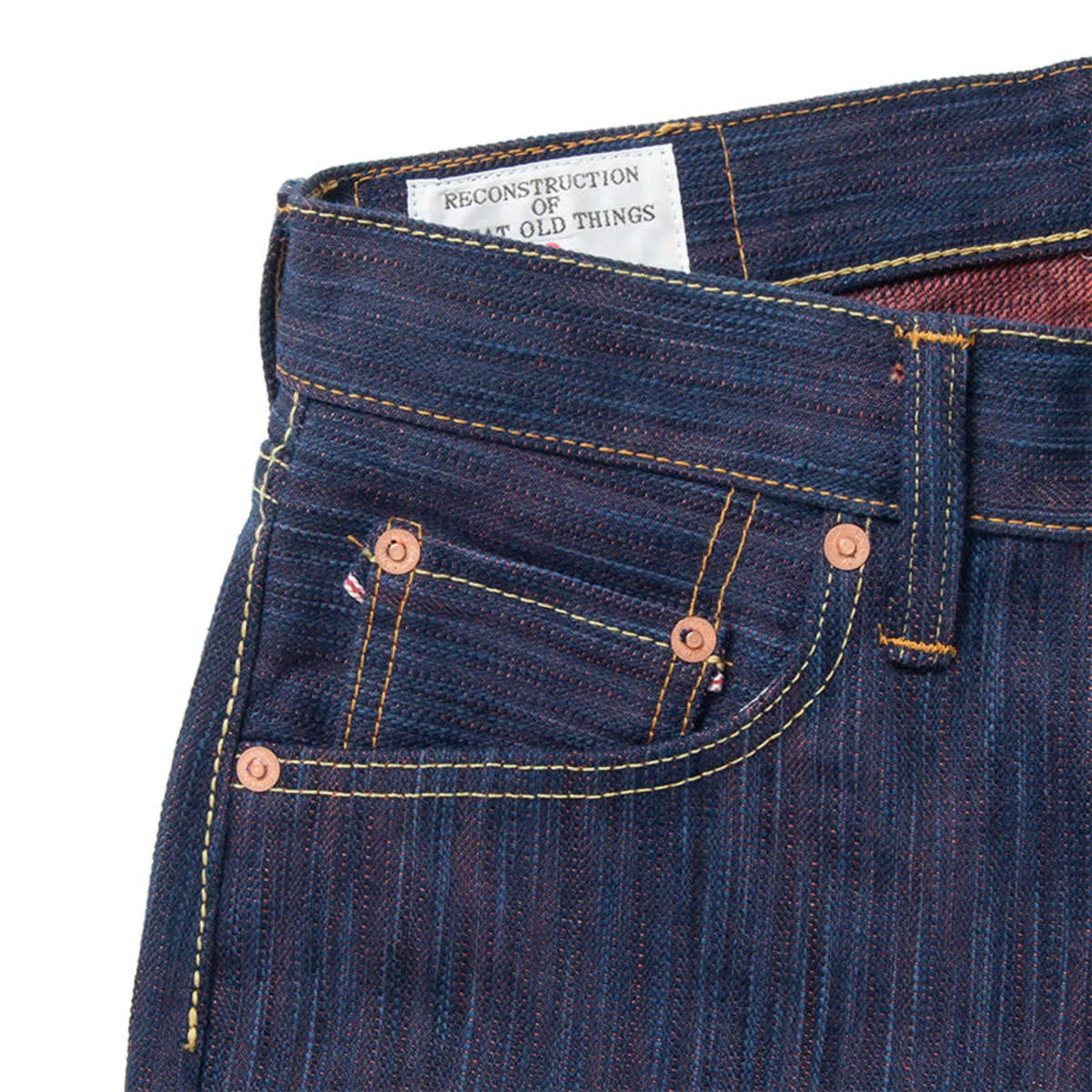 Studio D'artisan Tokushima Hinode Awa Shoai 45th Anniv One Wash Jeans - Indigo