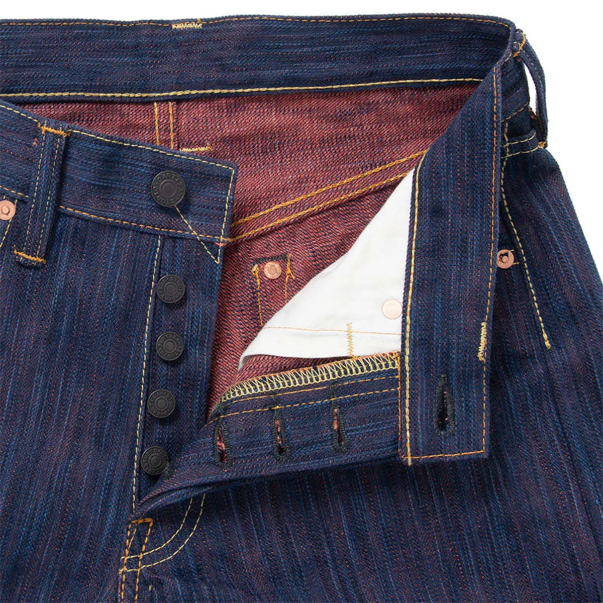 Studio D'artisan Tokushima Hinode Awa Shoai 45th Anniv One Wash Jeans - Indigo