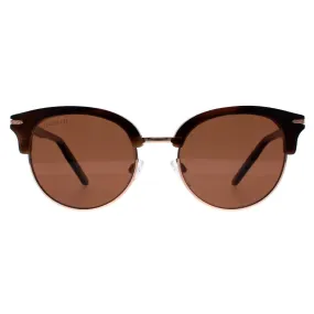 Sunglasses | Round Shiny Brown Mineral Polarized Drivers Brown Lela | Serengeti