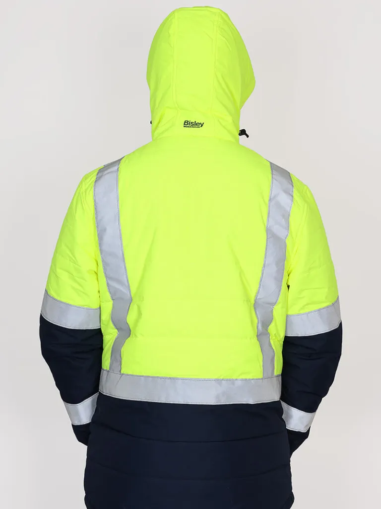 TAPED HI VIS PUFFER JACKET