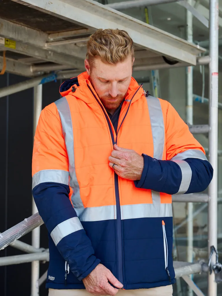 TAPED HI VIS PUFFER JACKET