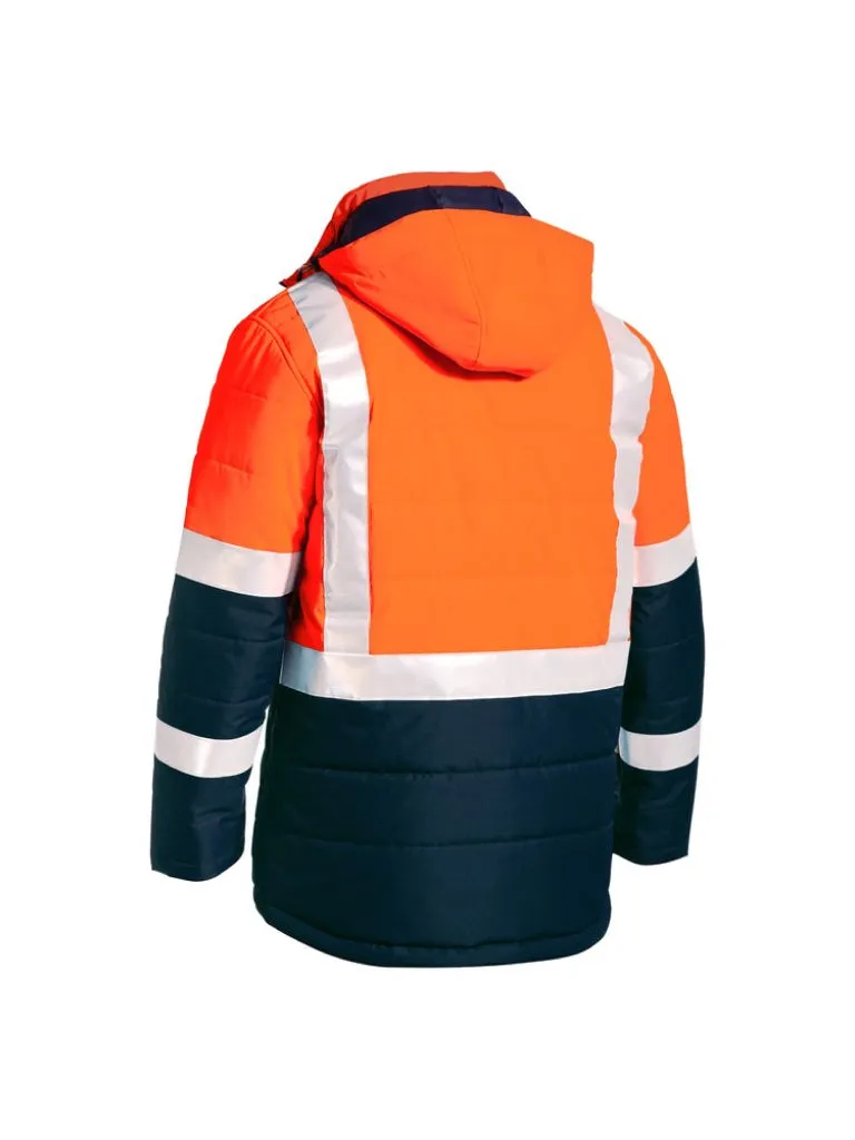 TAPED HI VIS PUFFER JACKET