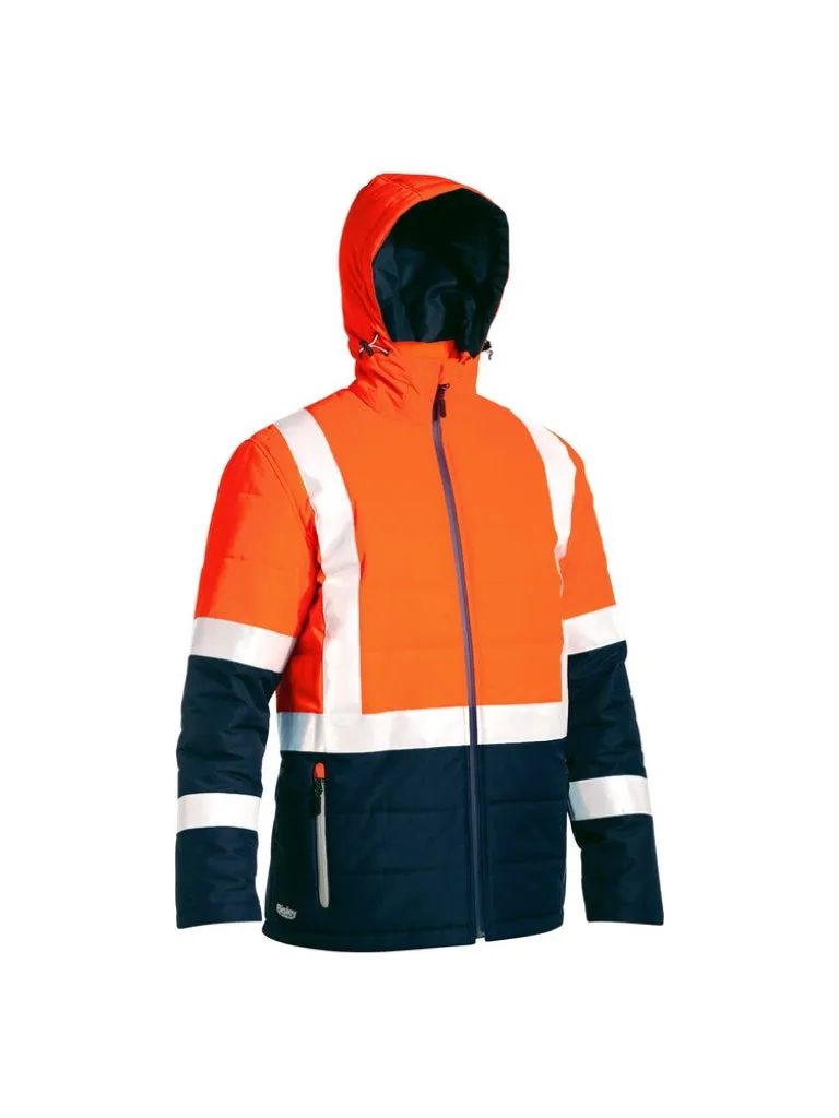 TAPED HI VIS PUFFER JACKET