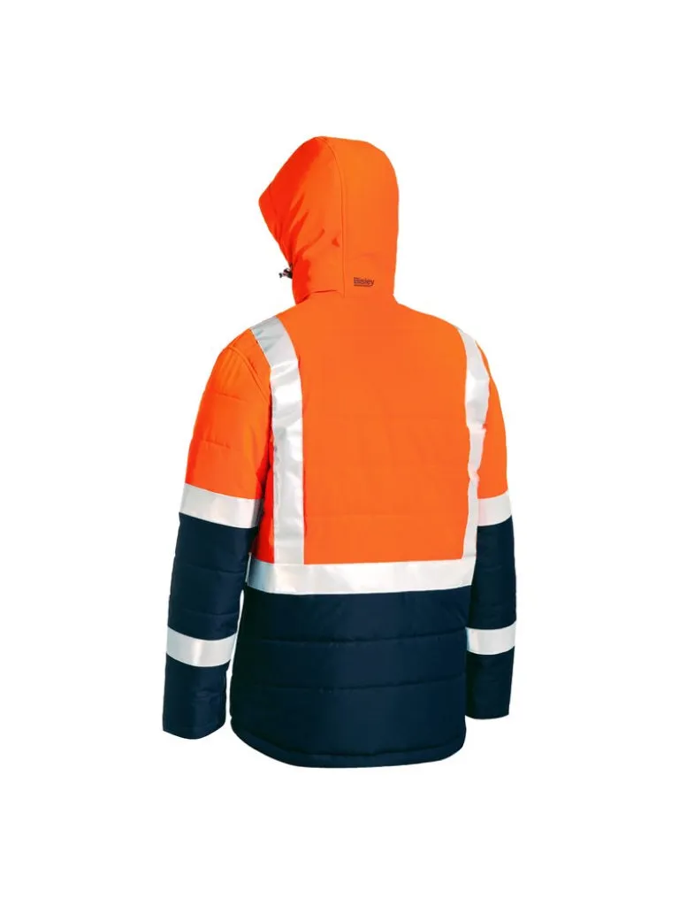 TAPED HI VIS PUFFER JACKET