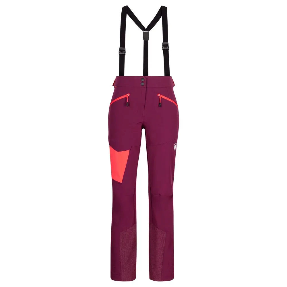 Technical pants Mammut ---Women's Base Jump Softshell Touring Grape Sunset