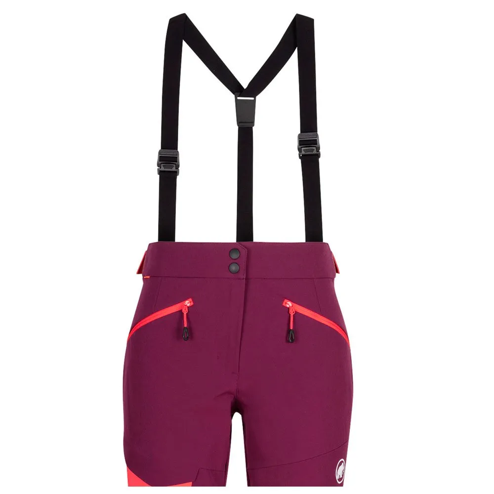 Technical pants Mammut ---Women's Base Jump Softshell Touring Grape Sunset