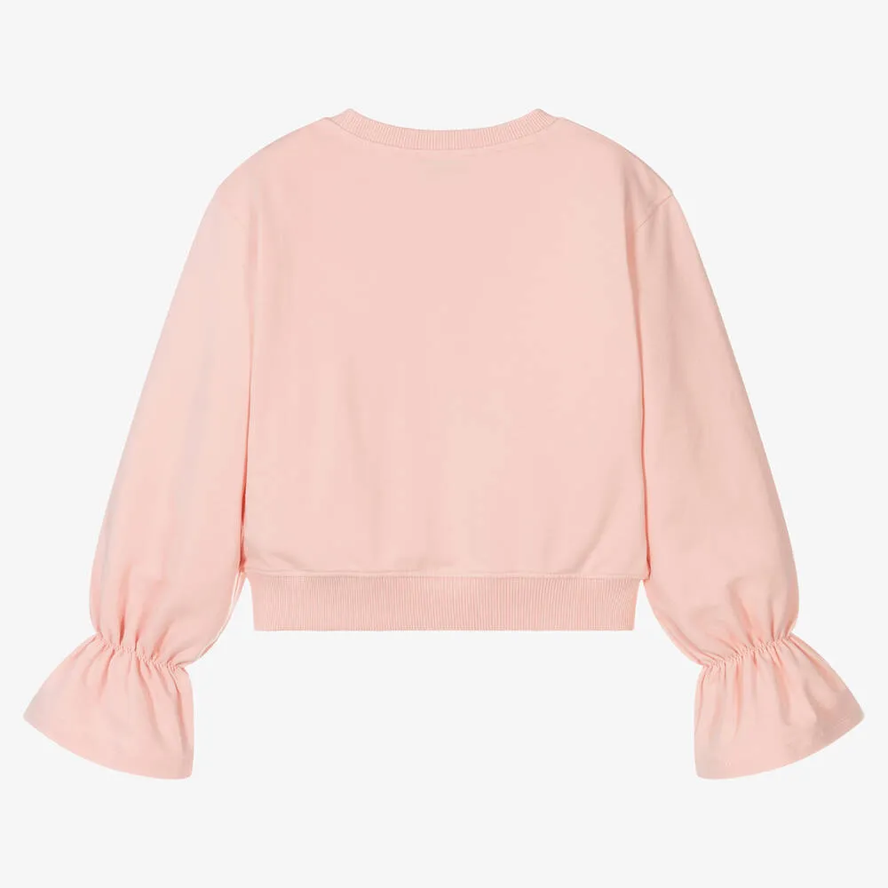 Teen Girls Pink Sweatshirt