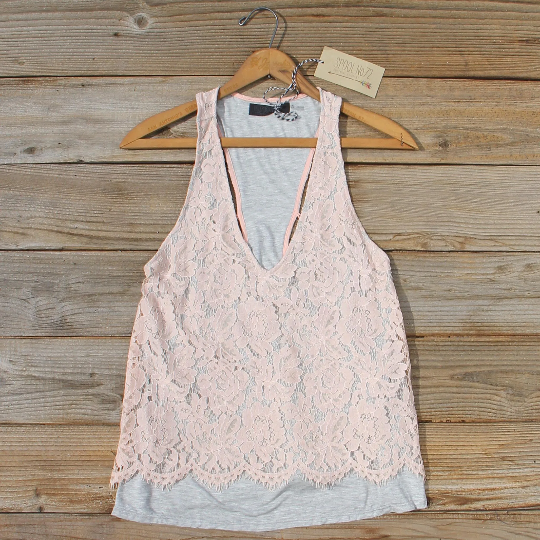 The Cozy Lace Tank