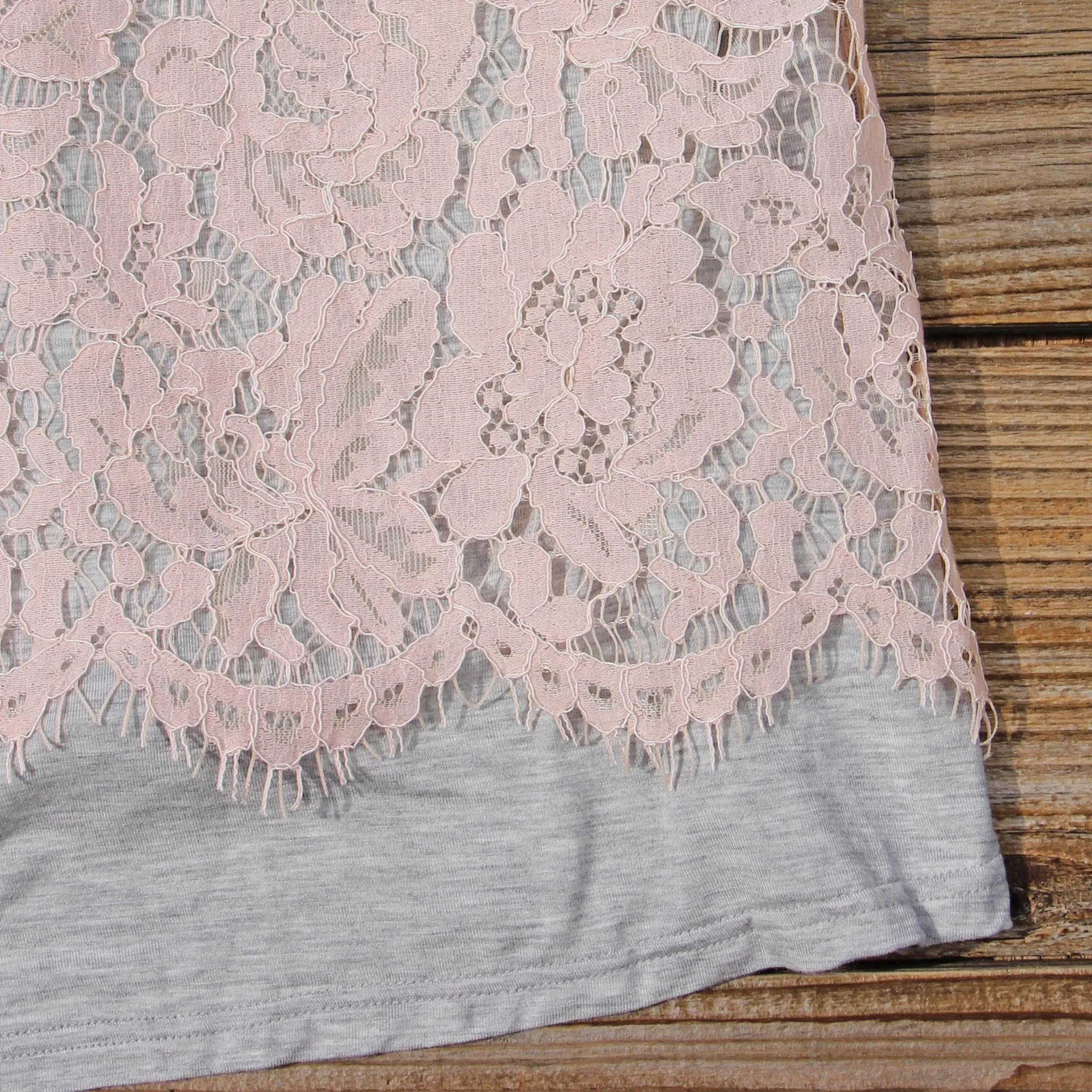 The Cozy Lace Tank