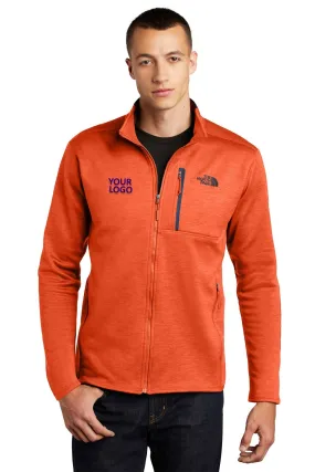 The North Face Skyline Full-Zip Fleece Jacket Zion Orange Heather/ Urban Navy