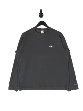 The North Face TKA 100 Fleece Sweatshirt - Size Large (Relaxed Fit)