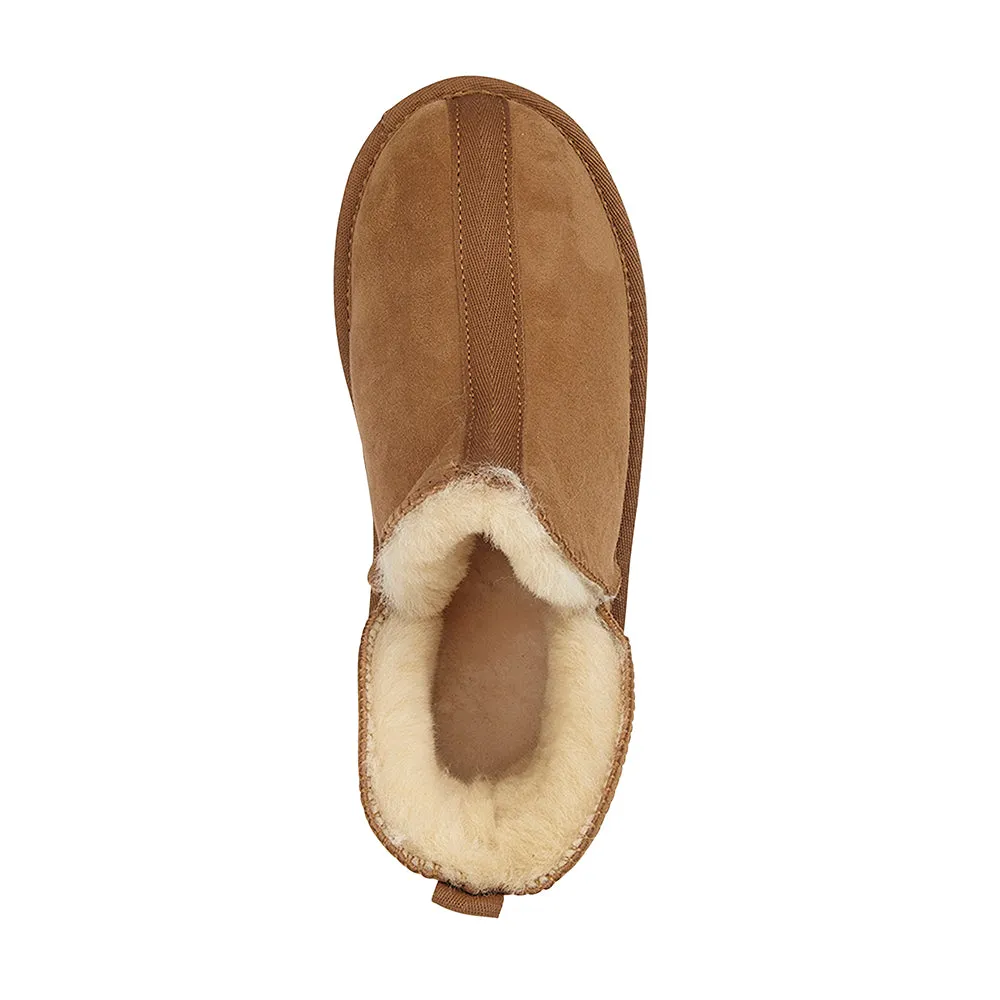 TILLY Womens Sheepskin Bootie Slippers