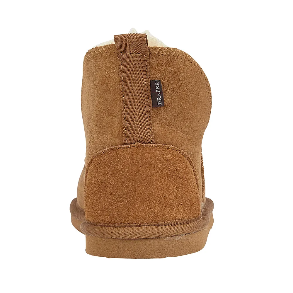 TILLY Womens Sheepskin Bootie Slippers