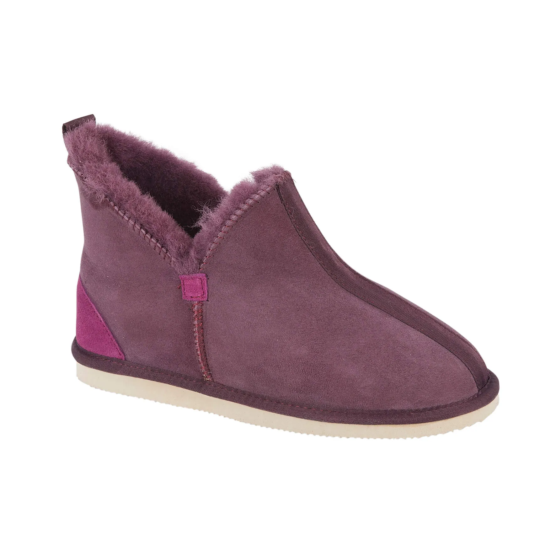 TILLY Womens Sheepskin Bootie Slippers