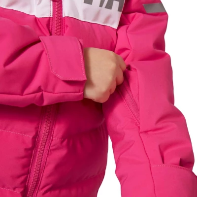 Toddler Girls' Helly Hansen Inc K Vertical Insulated Waterproof Detachable Hood Puffer Jacket