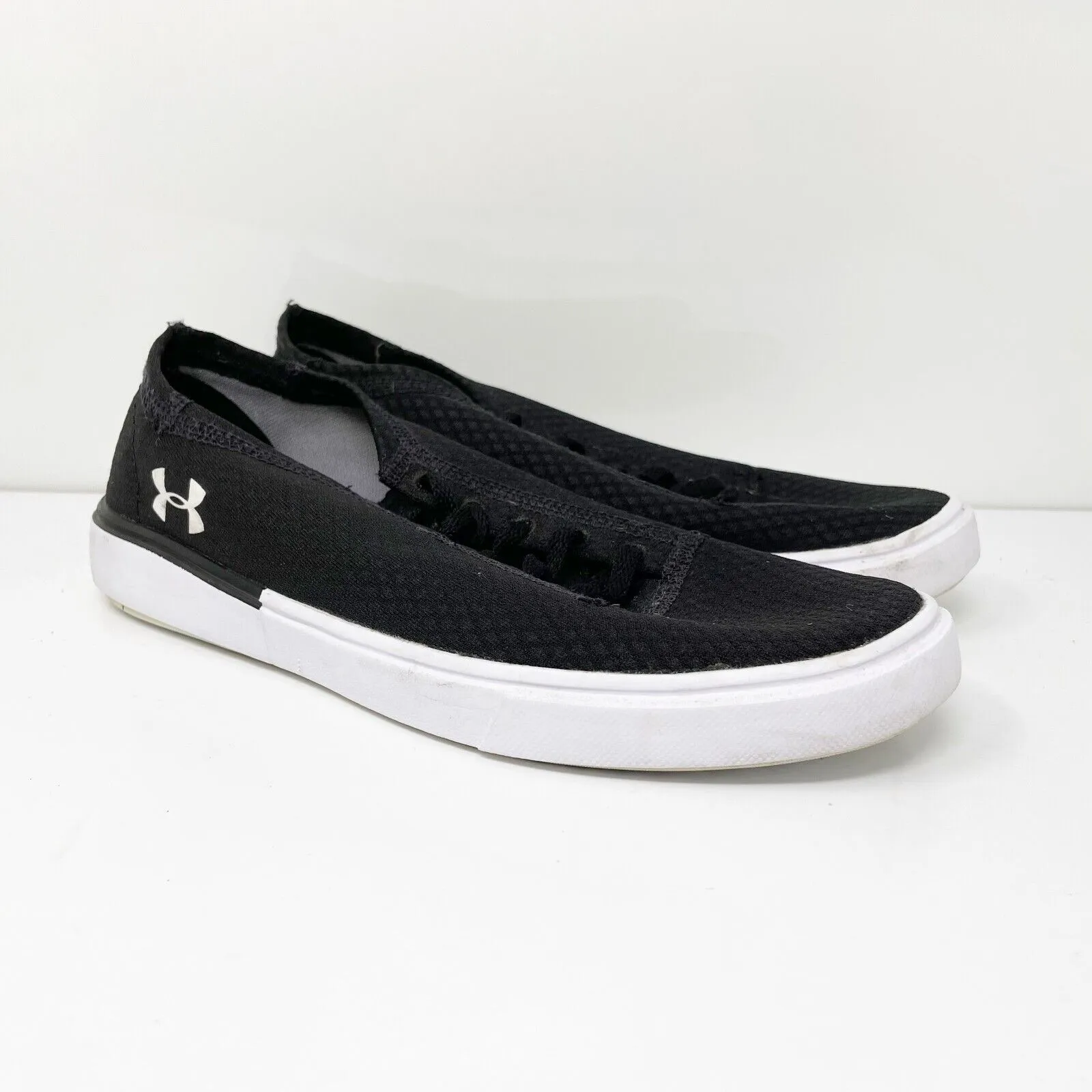 Under Armour Boys Kickit 2 3019801-001 Black Running Shoes Sneakers Size 5Y