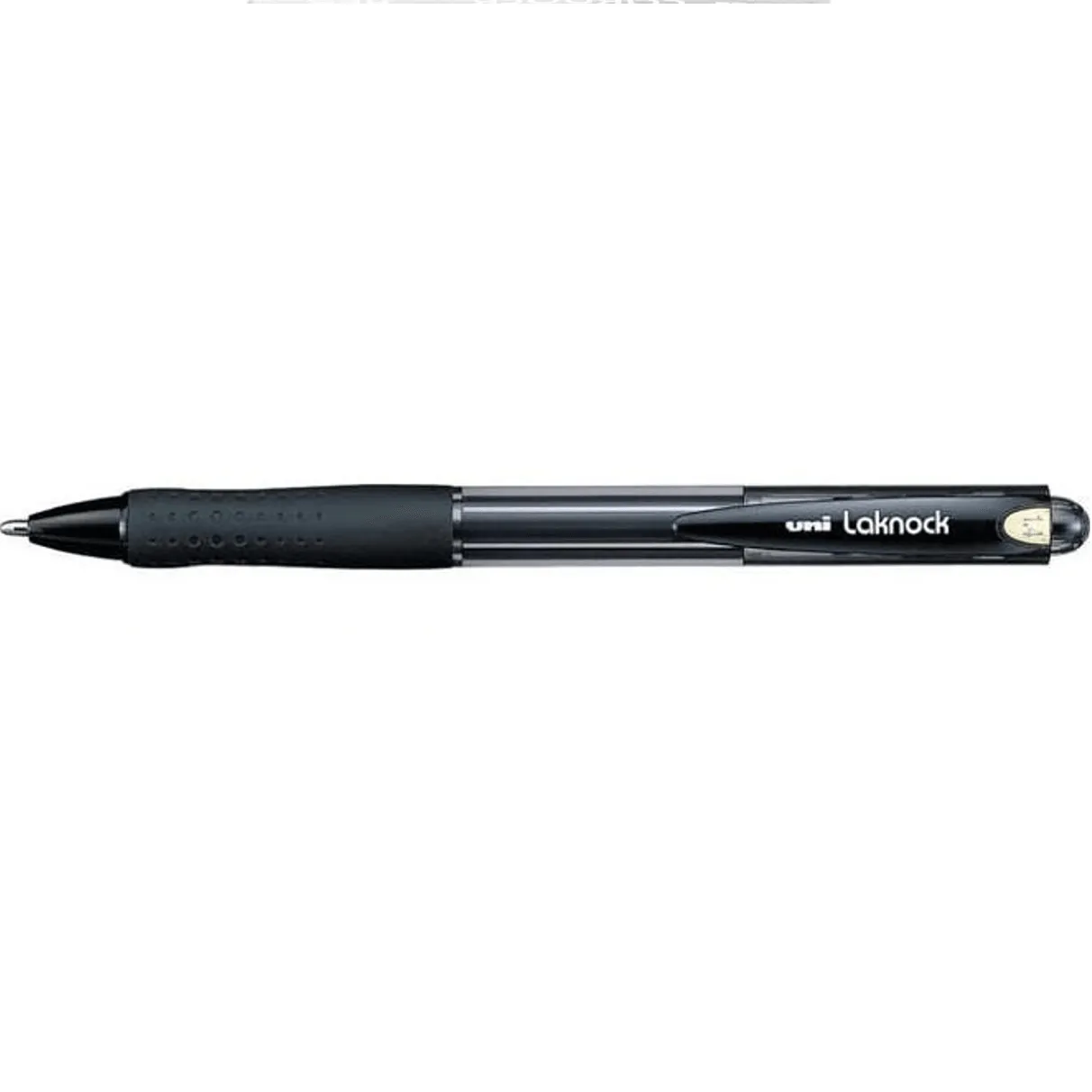 Uni-Ball SN-100 Laknock Retractable Ballpoint Pen Broad 1.4mm Black Box 12