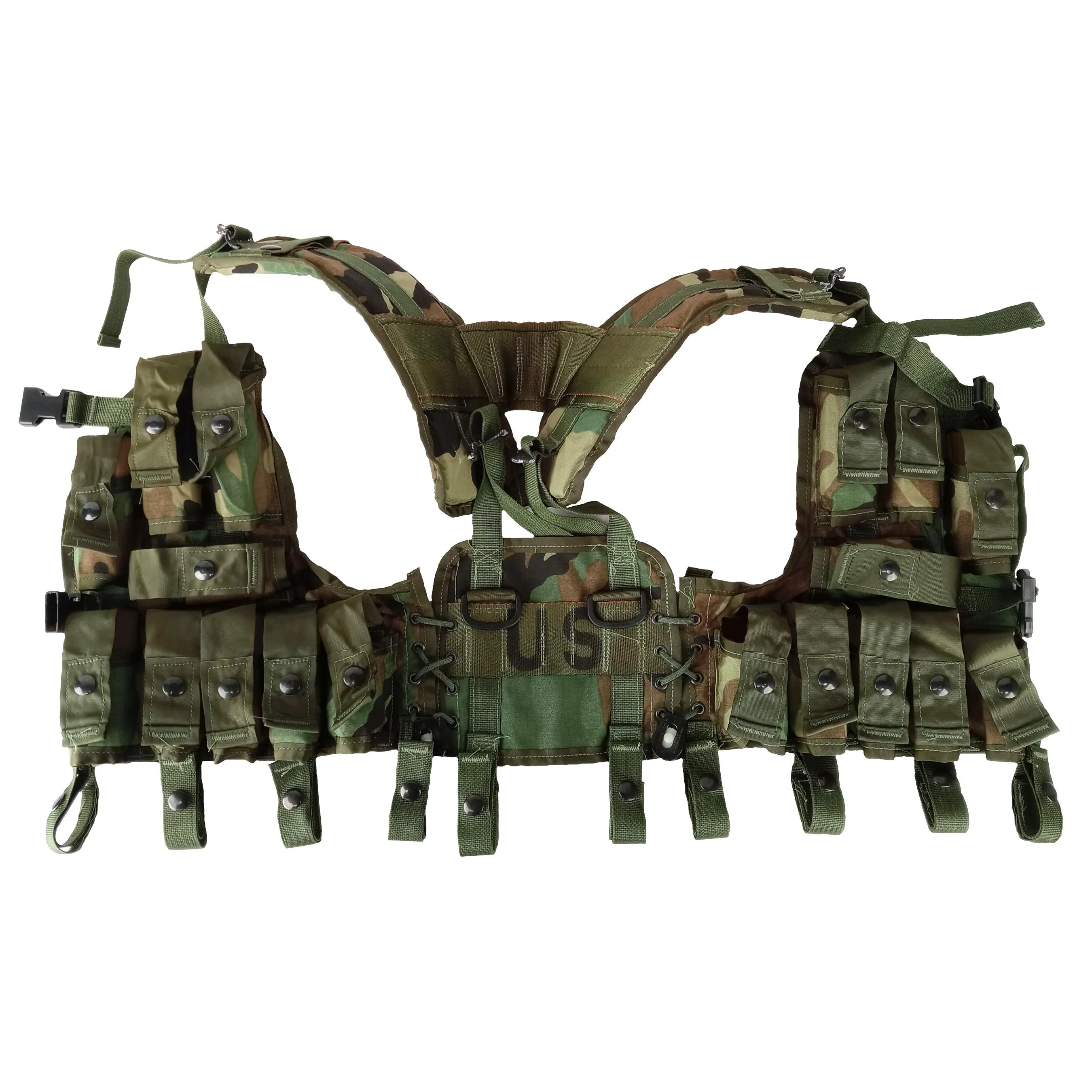 USGI Woodland Grenade Load Bearing Vest