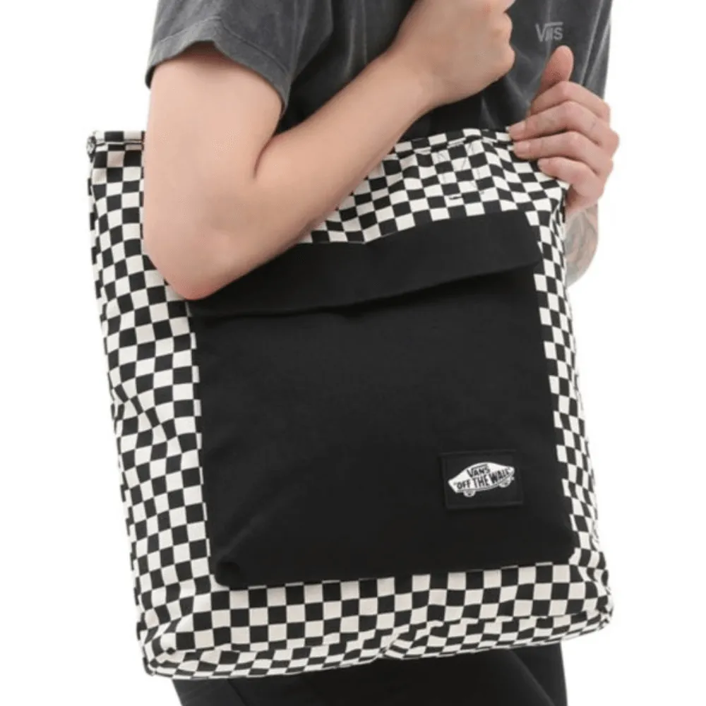 Vans Double Take Tote Bag in Black/White