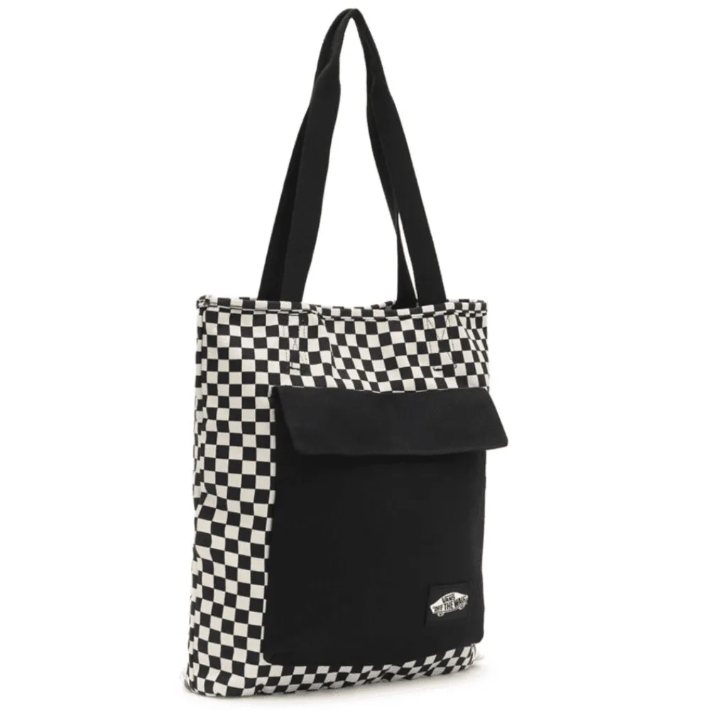 Vans Double Take Tote Bag in Black/White