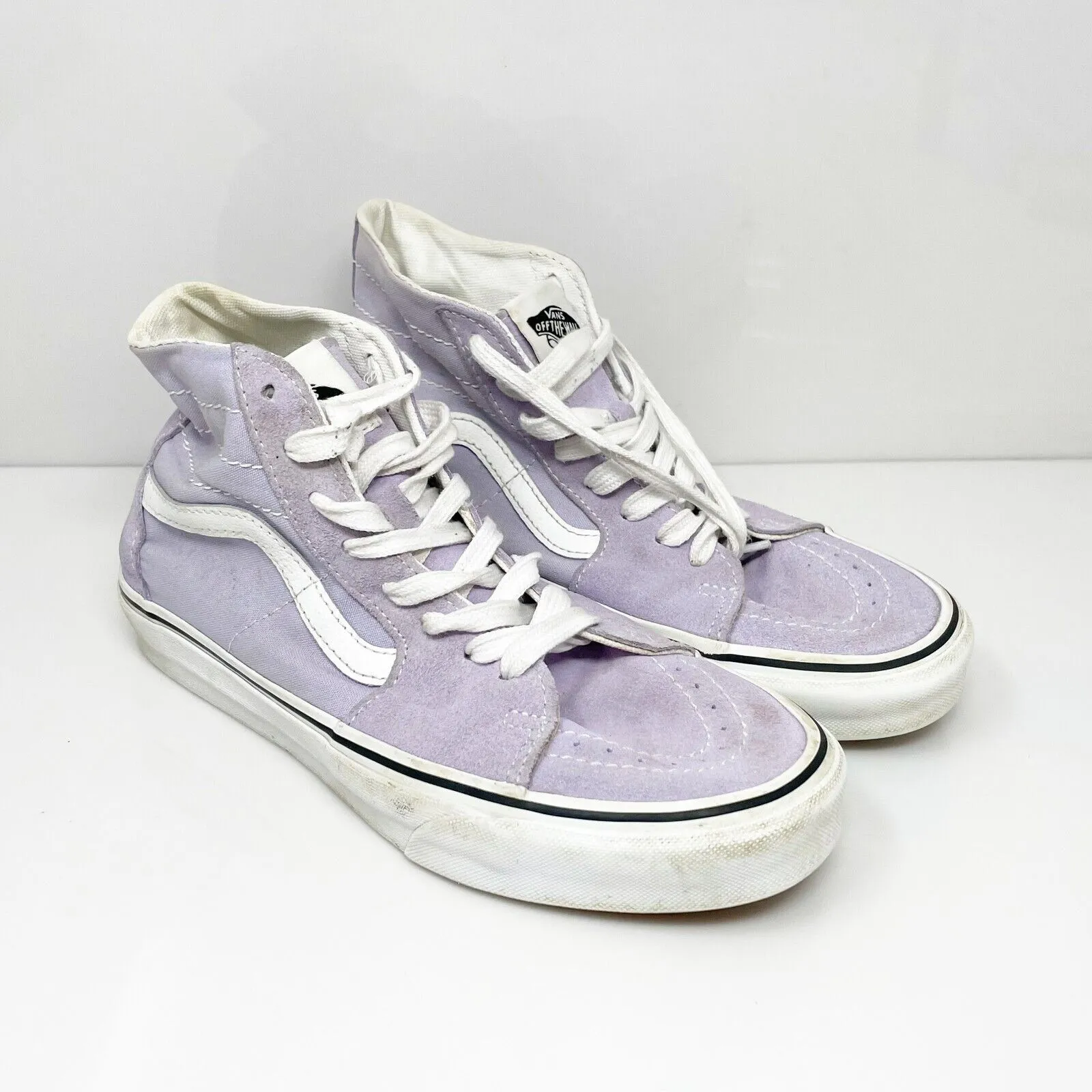 Vans Unisex Sk8 Hi 721356 Purple Casual Shoes Sneakers Size M7 W8.5