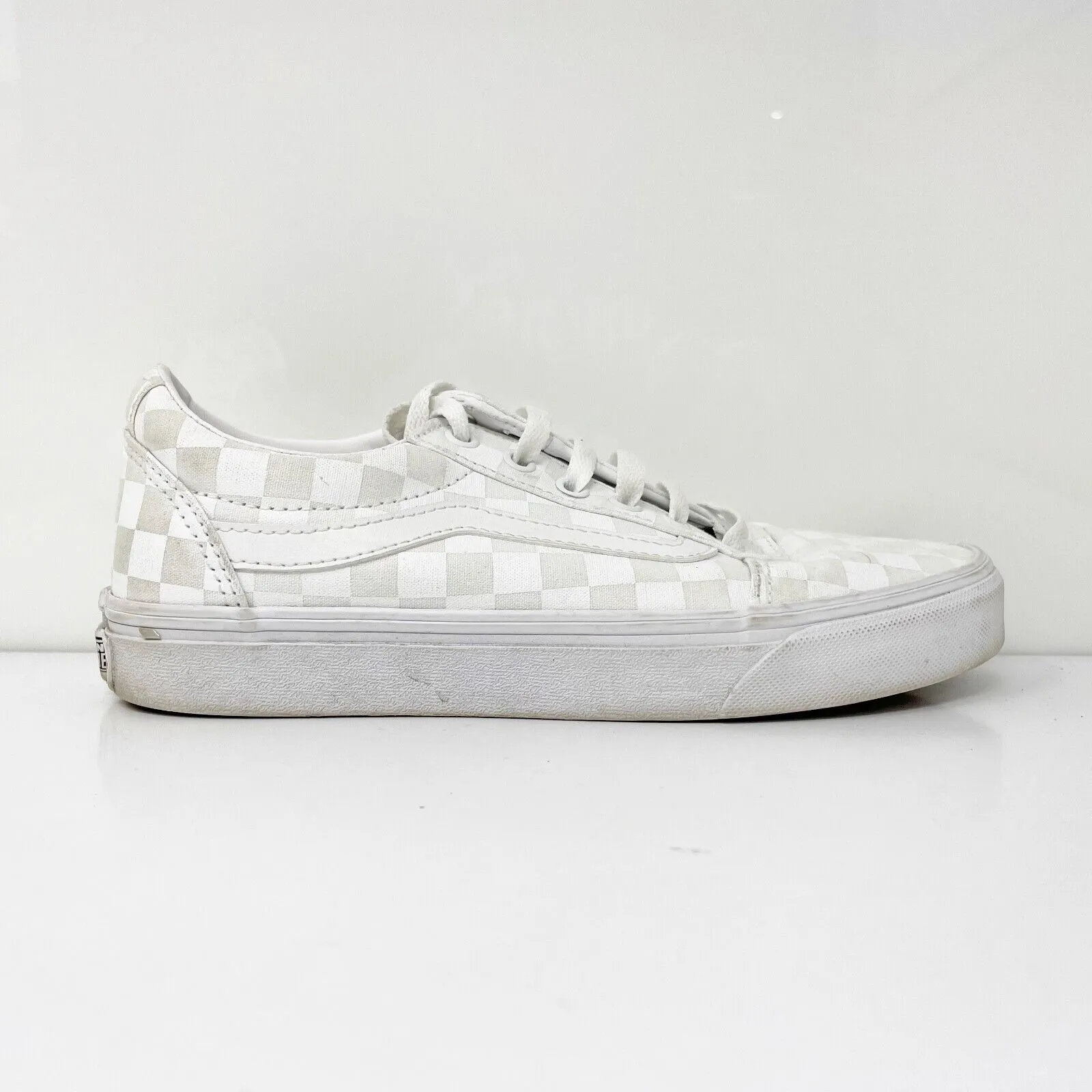 Vans Womens Off The Wall 500714 White Casual Shoes Sneakers Size 7.5