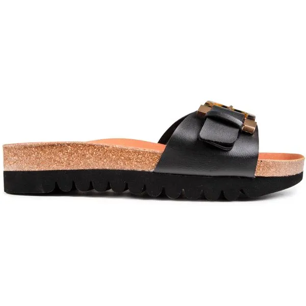 V.Gan Vegan Cherry Footbed Tortoiseshell Sandals