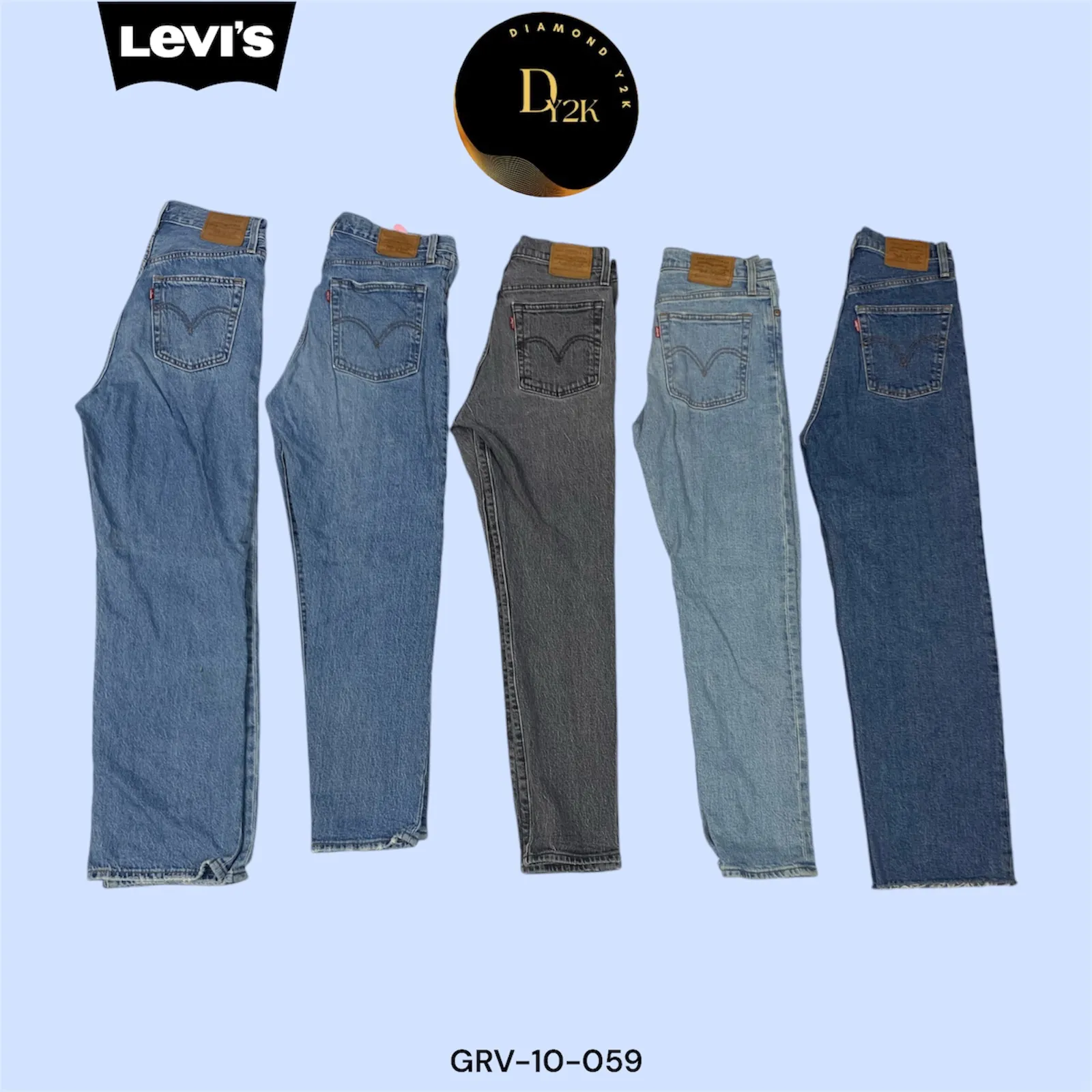 Y2K Classic Levi’s 501 Jeans – Effortless Retro Cool (GRV-10-059)