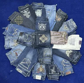 Y2K woman's flared jeans 20 pieces